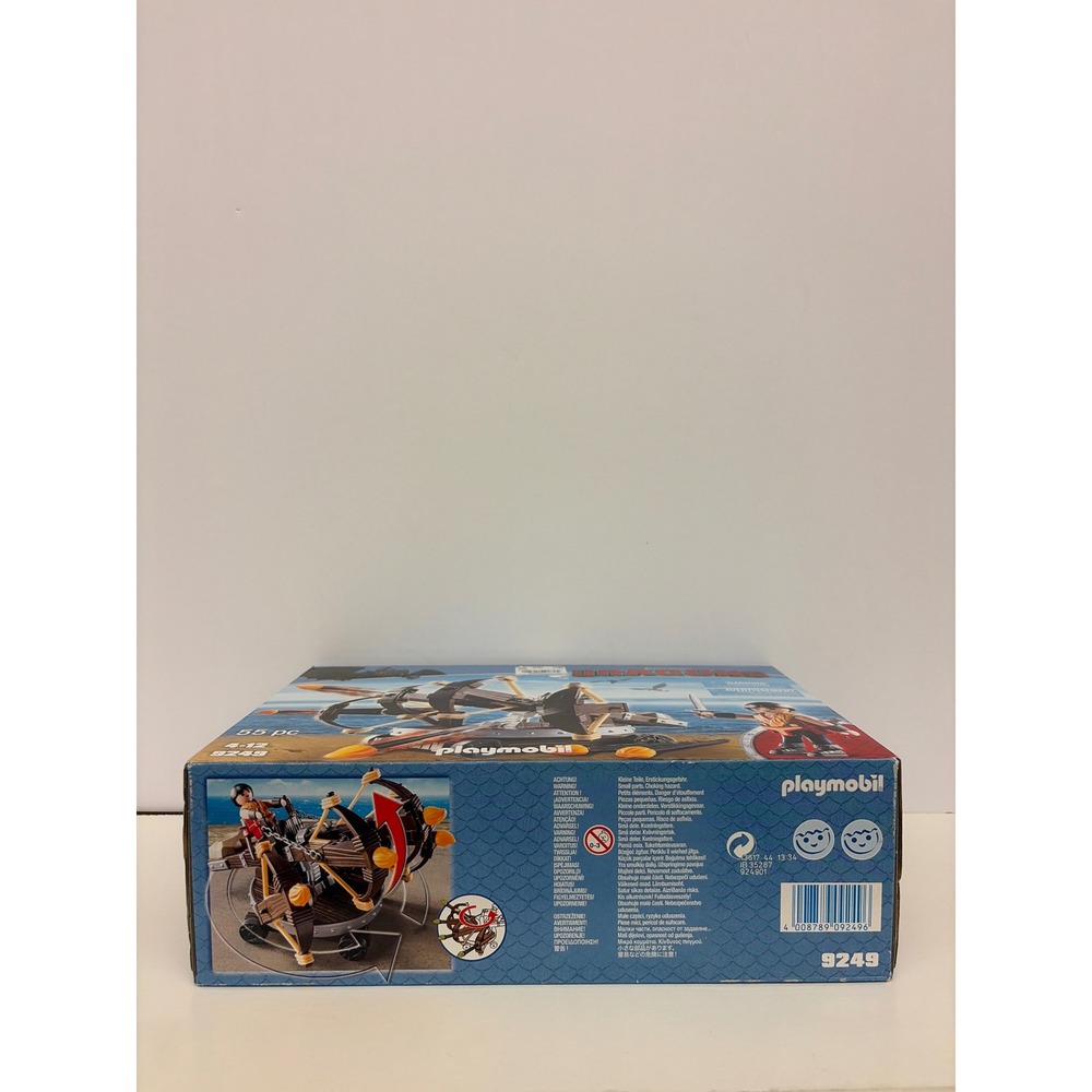 Playmobil Dragons 9249 Eret with Four Shot Ballista 55pc Set New Sealed - Picture 3 of 6